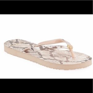 tory burch sunset blush flip flop